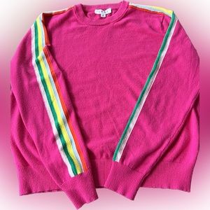 THML Sweater with Striped Sleeves Size M